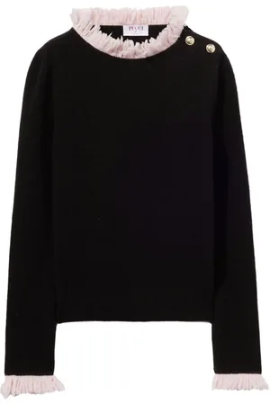 Puccini Pullover mit Fransen