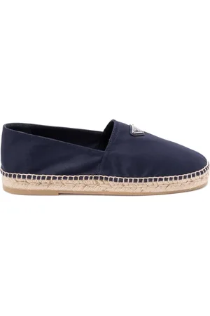 Prada Espadrilles mit Triangel-Logo