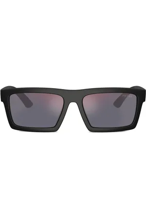 Prada Sonnenbrille mit eckigem Gestell