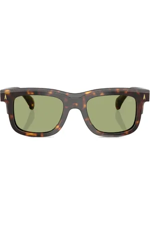 Moncler Sonnenbrille mit Logo-Print