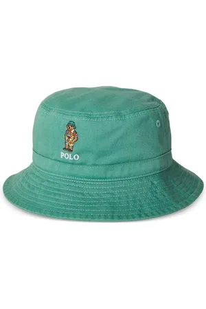 Ralph Lauren Fischerhut mit Stickerei