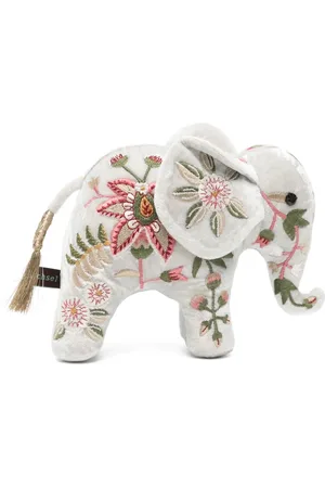 Anke Drechsel Mini Elefant-Stofftier mit Stickerei