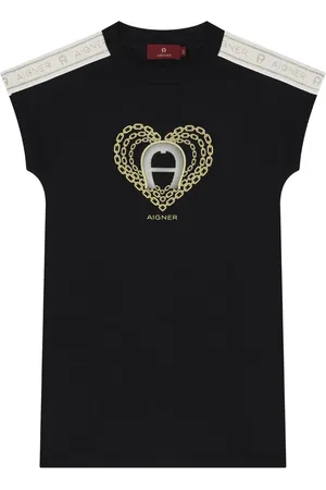 Aigner T-Shirt mit Herzkette