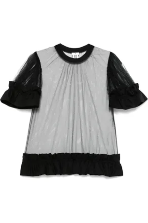 NOIR KEI NINOMIYA Bluse mit Rüschen