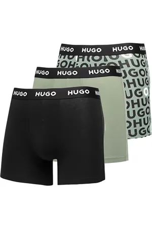 HUGO BOSS Set aus drei Slips mit Logo-Bund