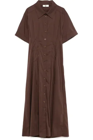 Twin-Set Midikleid mit Cut-Outs