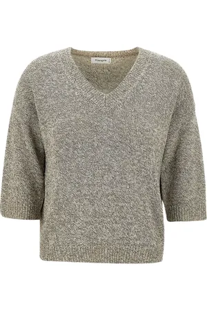 KANGRA CASHMERE Pullover mit V-Ausschnitt