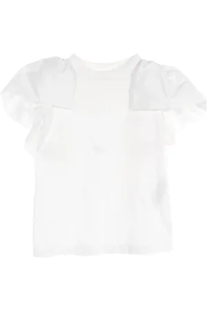 Alexander McQueen 2010 gerüschtes T-Shirt