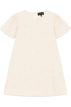 Emporio Armani Kleid mit rundem Ausschnitt