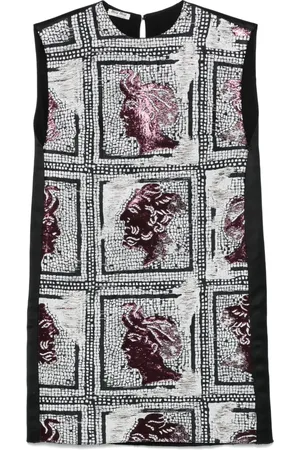 Miu Miu 2010s Minikleid aus Monogramm-Jacquard