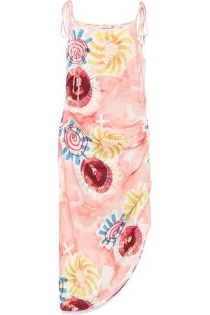 Scotch&Soda Maxikleid mit abstraktem Print