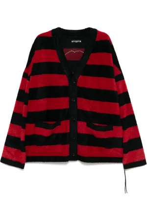 MASTERMIND Cardigan mit Logo-Patch