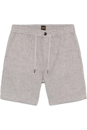 HUGO BOSS Chino-Shorts aus Slub