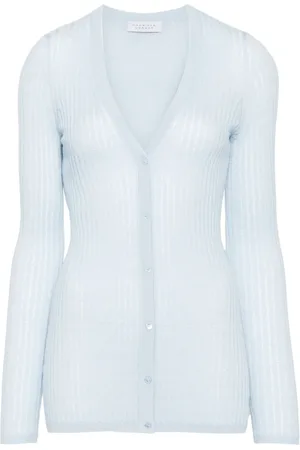 GABRIELA HEARST Emma Cardigan aus Pointelle-Canvas