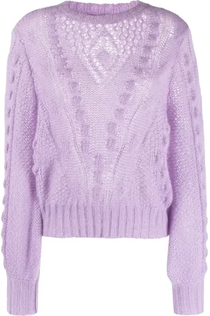 Twin-Set Pullover in Lochstrick