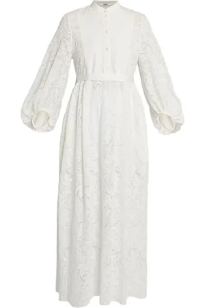 Erdem Midikleid mit Gürtel