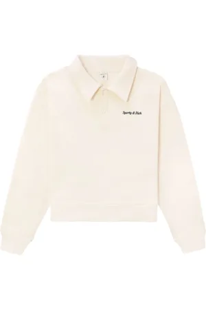 Sporty & Rich Pullover mit Logo-Stickerei
