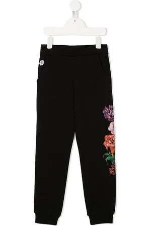 Philipp Plein Hose mit Blumen-Print