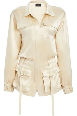 Retrofete Rosanna Playsuit aus Satin