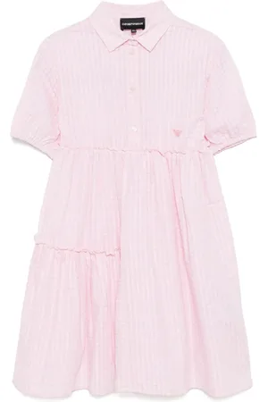 Emporio Armani Kleid mit Logo-Stickerei