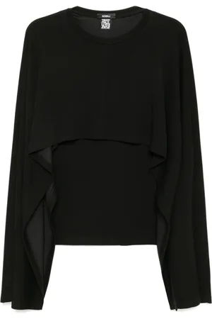 GOEN.J Geripptes Top im Cape-Stil