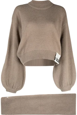 Izzue Cropped-Pullover mit Rundhalsausschnitt