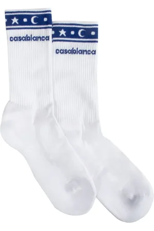 Casablanca Gestrickte Intarsien-Socken