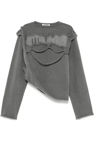 OTTOLINGER Drapiertes Distressed-Sweatshirt