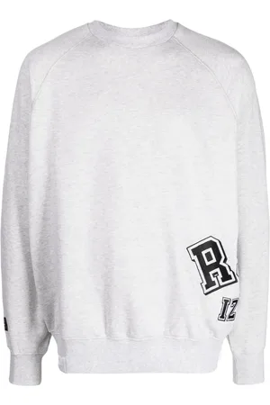 Izzue Meliertes Sweatshirt mit Logo-Print