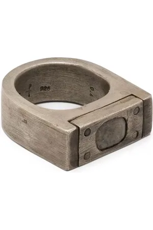 PARTS OF FOUR Plate Single Ring mit Diamant