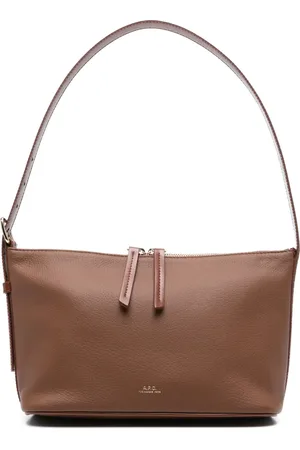 A.P.C. Schultertasche aus Leder
