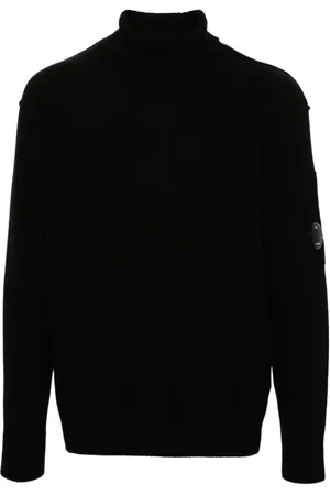 C.P. Company Pullover mit Lens-Detail