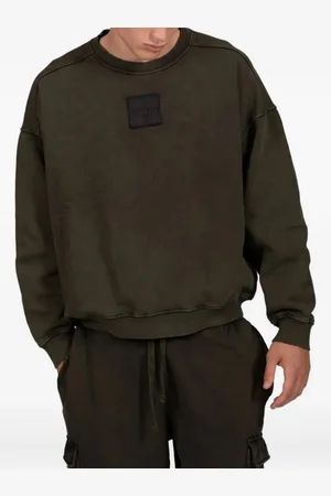 Podhio Sweatshirt mit Logo-Patch