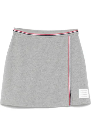 Thom Browne Minirock mit Waffelmuster