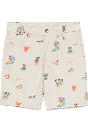 Guess Shorts mit Illustration-Print
