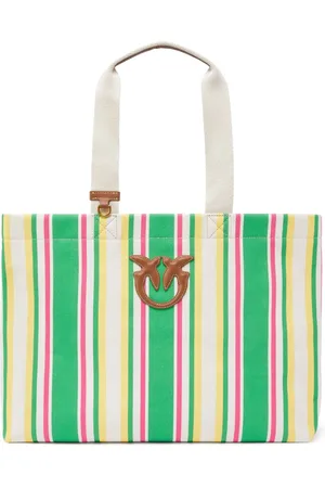 Pinko Gestreifter Shopper