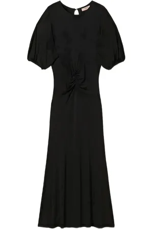Twin-Set Midikleid mit Puffärmeln
