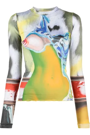 Feben Oberteil mit grafischem Print
