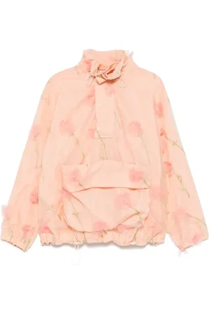 Simone Rocha Jacke im Layering-Look mit aufgesetzten Taschen
