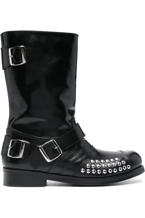 Stefan Cooke Bikerstiefel aus Leder