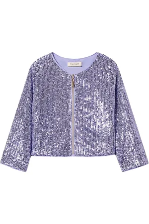Twin-Set Jacke mit Pailletten