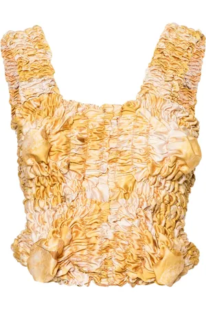 Feben Twist Tanktop mit Rüschen