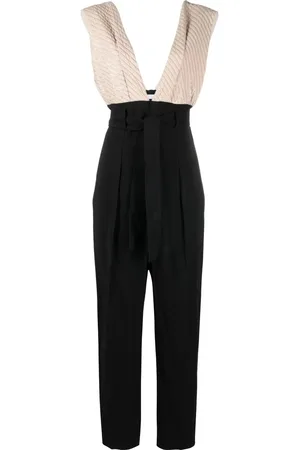 Brunello Cucinelli Jumpsuit mit Gürtel