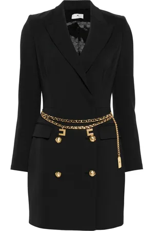 Elisabetta Franchi Mantelkleid mit Gürtel
