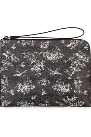 Giuseppe Zanotti Fabian Clutch mit Blumen-Print