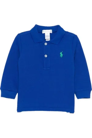 Ralph Lauren Poloshirt mit Polo Pony-Stickerei