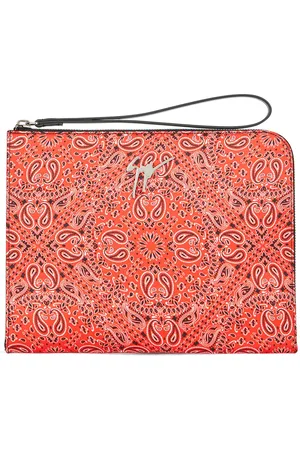 Giuseppe Zanotti Fabian Clutch mit Paisley-Print