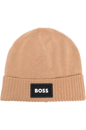HUGO BOSS Beanie mit Logo-Stickerei