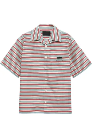 Prada Gestreiftes Bowlinghemd