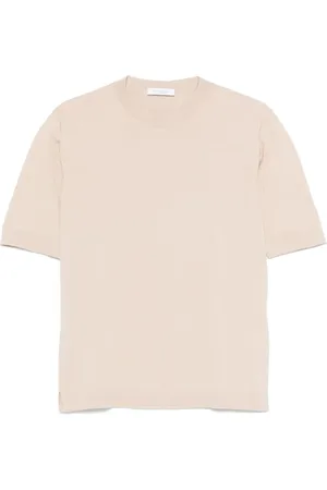 Cruciani Fein gestricktes T-Shirt